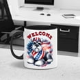 thumbnail image 3 of Schnauzer Patriotic Welcome for 4Th of July Independence Day 11oz Accent Two-tone Mug Miniature Schnauzer Dog Lover Coffee Tea Cup - 00010, 3 of 5