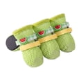 thumbnail image 2 of 4PCS Dog Shoes for Small Dogs, Dog Booties Hot Pavement Summer Puppy Dog Boots & Paw Protectors with Soft Anti- Rubber Sole, Mesh Breathable Dog Booties for Hardfloors, Walking Running, 2 of 8