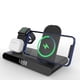 thumbnail image 5 of Xihbxyly Historia de La Navegación Cargador Inalámbrico Vertical 3 En 1 de 15 W para Reloj, Adecuado para Teléfono Móvil, Reloj, Auriculares 3 En 1, 5 of 7