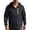Black, variant on Rain Jacket for Mens Zipper Sun Protection Workout Hoodies with 3 Zip Pockets Waterproof Lightweight Clothes
