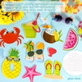 thumbnail image 5 of Hello Summer Bulletin Board Decoration Big Island Beach Style Cutouts for Classroom Summer Theme Bulletin Board for Home Office Blackboard Wall Decor, 5 of 5