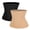 Black,Nude,2 Pack, variant on Waist Trainer for Women Tummy Control Belt Seamless Waist Cincher Girdle Body Shaper