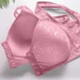 thumbnail image 3 of Front Closure Bras for Women Comfortable No Underwire Push Up Bra for Women with Support, 3 of 8