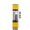 thumbnail image 2 of Salt and Pepper Grinder - 2 in 1 Manual Salt Pepper Mill Herb Spice Grinder Shakers Refillable2pcs yellow, 2 of 5