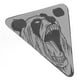 thumbnail image 1 of Señal reflectante triangular LHCER de advertencia universal magnética para ciclismo y deportes al aire libre, 1 of 8