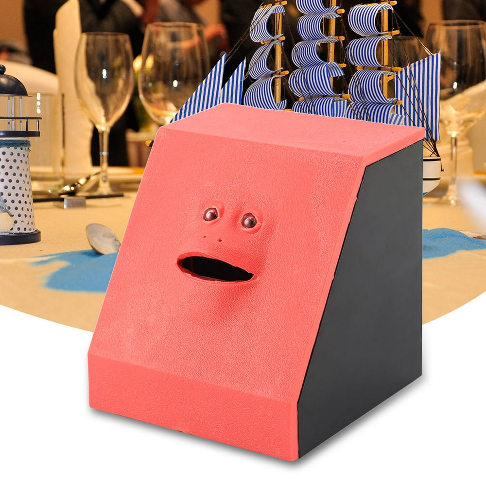 Mgaxyff Face Money Box, Cute Money Box,Cute Face Shape Money Box Bank