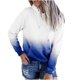 thumbnail image 2 of ICHUANYI Clearance Fashion Womens Casual Hoodies Sweatshirt Patchwork Ladies Hooded Blouse Pullove(Dark Blue, XL) ICHUANYI WER2023081011201, 2 of 4
