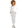 thumbnail image 2 of Healing Hands Women's Scrub Jogger Pant Naya with 6 Pockets, Moisture Wicking, Moisture Wicking, 360 Stretch & Recycled Fibers - 9156P, XL Petite, Silver Stone, 2 of 6