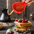 thumbnail image 2 of Ceramic Dipping Bowls, Small Bowls for Dipping with Handle, Condiment Cups Soy Sauce Dish, Porcelain Ramekins, Sauce Holders, Containers for Small Side Dishes Dips - 3 oz, Set of 6, Red, 2 of 8