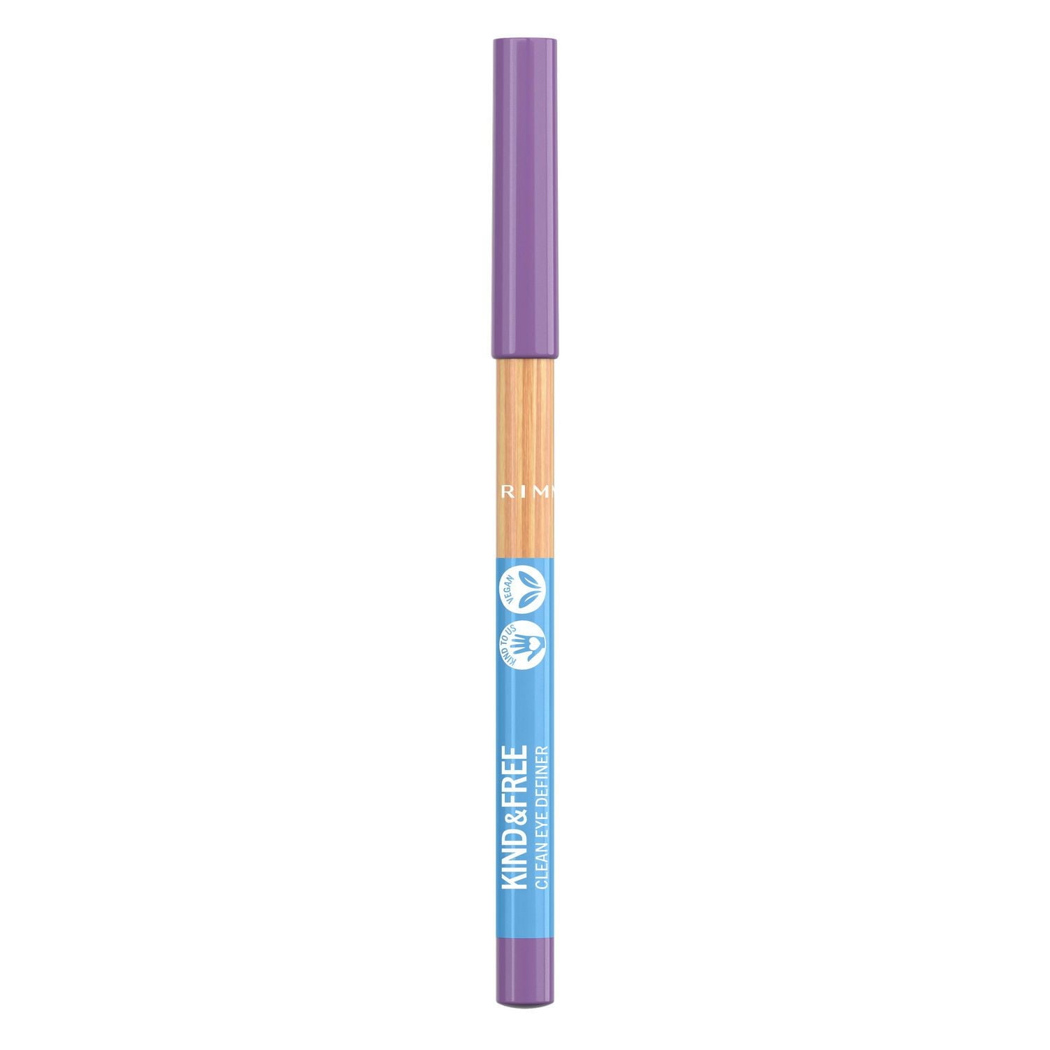 Rimmel KIND & FREE™ Eye Definer, 100% vegan, ultra-creamy, buttery texture, intense pigmentation