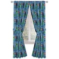 thumbnail image 1 of Set de cortinas Jay Franco Minecraft Monster Hunters Kids Blue, 1 of 6