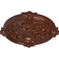 thumbnail image 3 of Ekena Millwork 17 3/8"OD x 1 3/4"P Hamilton Ceiling Medallion (Fits Canopies up to 3 3/4"), Hand-Painted Copper Penny, 3 of 6