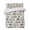 Light Beige Gray Blue, variant on Quilts Twin Size Bedding Set, Farmhouse Country Lightweight Quilted Comforter, Vintage Trees Rustic French Garden Birds Soft Reversible Bedspread Coverlet with Pillow Covers for All Season, 68" x 86"