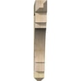 thumbnail image 2 of Ekena Millwork 6"W x 40"D x 44"H Merced Craftsman Rough Sawn Bracket, Douglas Fir, 2 of 4