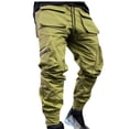 thumbnail image 1 of Pantalon Cargo Confort Extensible pour Hommes, Séchage Rapide, Pantalon de Randonnée Tactique avec Multiples Poches, Jambe Droite, Léger, Décontracté, Voyage, 1 of 1
