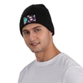 thumbnail image 5 of Animated Invader Zim Stretchable Knitted Beanie Hat Unisex Hat Daily Winter Thermal Soft Skull Cap For Men Women, 5 of 7