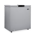 thumbnail image 1 of Newair 5 Cu. Ft. Mini Deep Chest Freezer and Refrigerator in Cool Gray with Digital Temperature Control, Fast Freeze Mode, 1 of 12