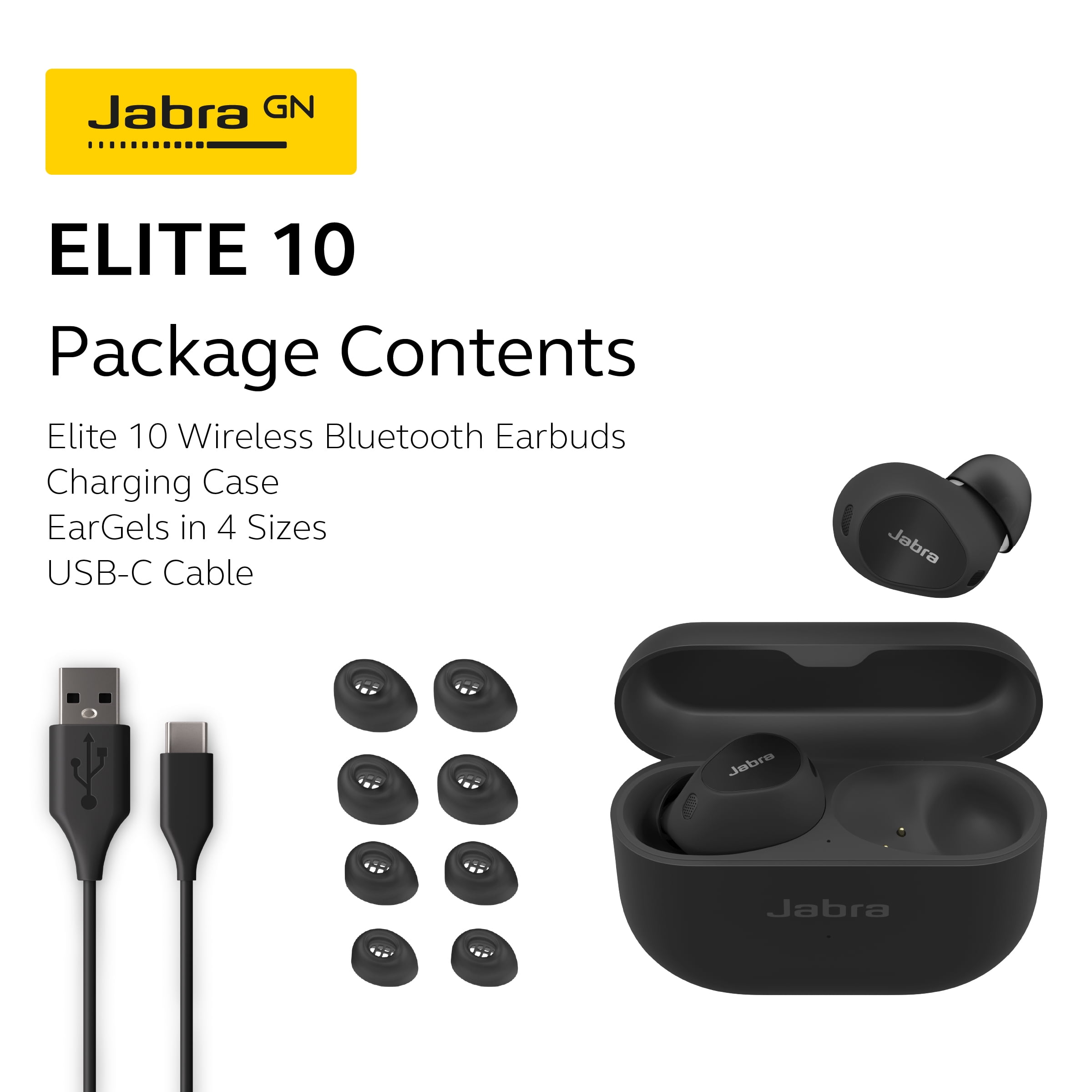YI キ10-196 Jabra Elite Active 75t 完全ワイヤレスイヤホン