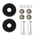 thumbnail image 2 of Roues de Remplacement pour Valise 50mm x 18mm, Roulettes Pivotantes en Polyuréthane Kits de Réparation de Roulements en Acier, 2 of 5