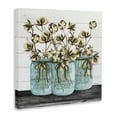 thumbnail image 3 of The Stupell Home Decor Cotton in Mason Jars Rustic Illustration Planked Look, 3 of 7
