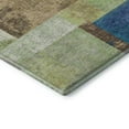 thumbnail image 3 of Addison Rugs Mayfield Premium Machine Washable Traditional Geometric Blue Rectangle Rug, 3' x 5', 3 of 7