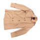 thumbnail image 4 of Abrigo cruzado informal para hombre, moderno, con cuello vuelto, corte ajustado, con cinturón, resistente al viento, para el trabajo, color caqui, XL, 4 of 15
