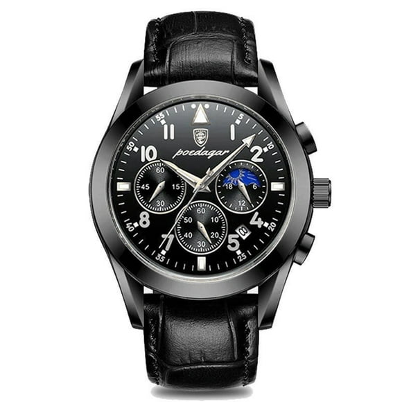 POEDAGAR New Fashion Men's Watches Waterproof Luminous Quartz Wristwatch Top Brand Luxury Clock Casual Relogio Masculino