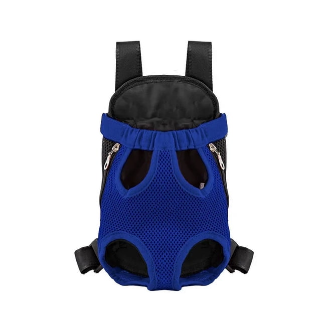 Sac à Dos de Transport pour Chien Portable à Double Épaule Respirant pour Petit Chien Chat Extérieur