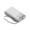 White, variant on Smart Digital Power Bank 10000mAh LED Display Charger with Integrated USB-C/Micro Cables Compact Power Bank