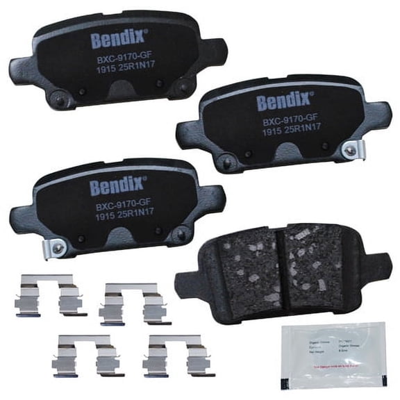 Bendix CFC1915 Copper Free Premium Brake Pads Fits select: 2018-2020 CHEVROLET EQUINOX, 2016-2018 CHEVROLET MALIBU