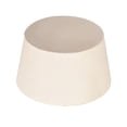 thumbnail image 4 of Tapón de goma sólido en forma cónica blanco para tapón de tubo de laboratorio tamaño #13, 4 of 5