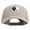 Khaki, variant on Ying Yang Heart Embroidered New Big Size High Profile Twill Cap - White XL-3XL