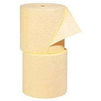 Sorbent Roll, 40 gal, 15 in x 150 ft, Universal, Yellow, Polypropylene