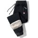 thumbnail image 1 of Pantalones de lana abrigados de invierno para hombre, pantalones de chándal térmicos informales gruesos de lana de cordero, pantalones masculinos de marca a la moda para hombre, Joggers, 1 of 5