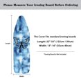 thumbnail image 5 of HELLHERO Blue Butterflies Elastic Edge Fabric Ironing Board Cover for Mom Wife Gifts Easy Fit, 5 of 5