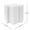 White, variant on Modular Puzzle Art Side Table 15.75 Light Green MGO for Outdoor Patio, Combine Multiple Tables for Custom Layouts