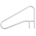 thumbnail image 1 of Saftron 54"x32" Cross Braced 3 Bend In-Water Return to Deck Handrail, White, 1 of 10