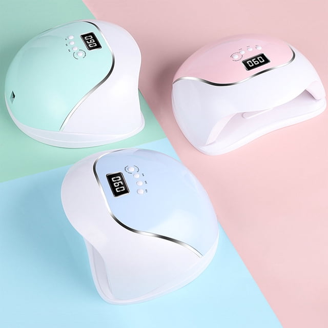 Ganfancp Lámpara de Uñas, Secador de Uñas de Gel, Esmalte de Uñas con Luz Led, Herramientas para El Arte de Uñas, Accesorios para Todo El Esmalte de Gel, Luz para Uñas - Curado Rápido (120W) Ofertas