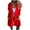 A-Red, variant on Cnbwig Womens' Cold Wear Jackets Trench Solid Color Knitted Coat Elegant Warm Jacket Long Sleeve Autumn Winter Lapel Button Down Jackets 2025 Fashion Outerwear A-Blue L