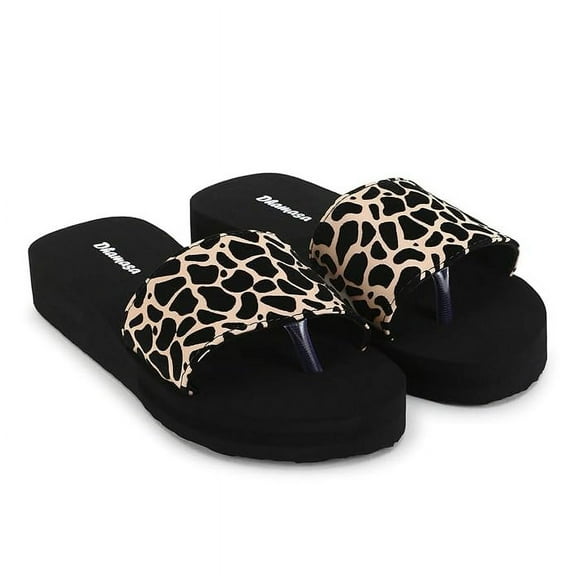 Dhamasa Cheeta design Fashion flipflop sandal for women and girls