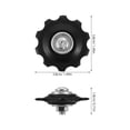 thumbnail image 2 of OUNONA 5Pcs Bike Ceramic Bearing Pulley Wheel Set For Bicycle Guide Wheel Black Lightweight Design For Cyclists, 2 of 6