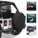 thumbnail image 4 of Funda para rueda de repuesto con dobladillo trasero elástico, resistente a altas temperaturas, impermeable para todos los vehículos, ajuste universal, se adapta a diámetros de 32 x 12 pulgadas,, 4 of 5