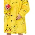thumbnail image 4 of Pokemon Chandail à Capuchon Couverture Jaune Unisexe pour Enfants, 4 of 4