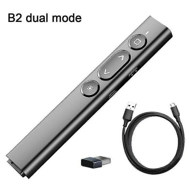 Deliver Powerful Presentations With Laser Page Turning Pen - Presentation Clicker For Powerpoint - Compatible With Mac/win/computer/laptop