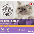 thumbnail image 2 of Special Kitty Flushable Scented Scoopable Cat Litter 3.86kg, 2 of 4