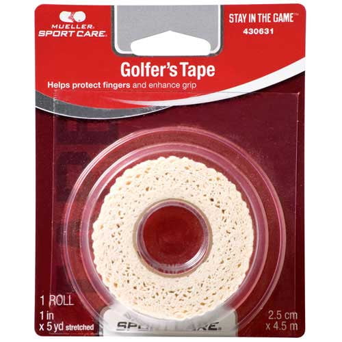 Mueller 0.98' x 5 yd White Golf Grip Tape