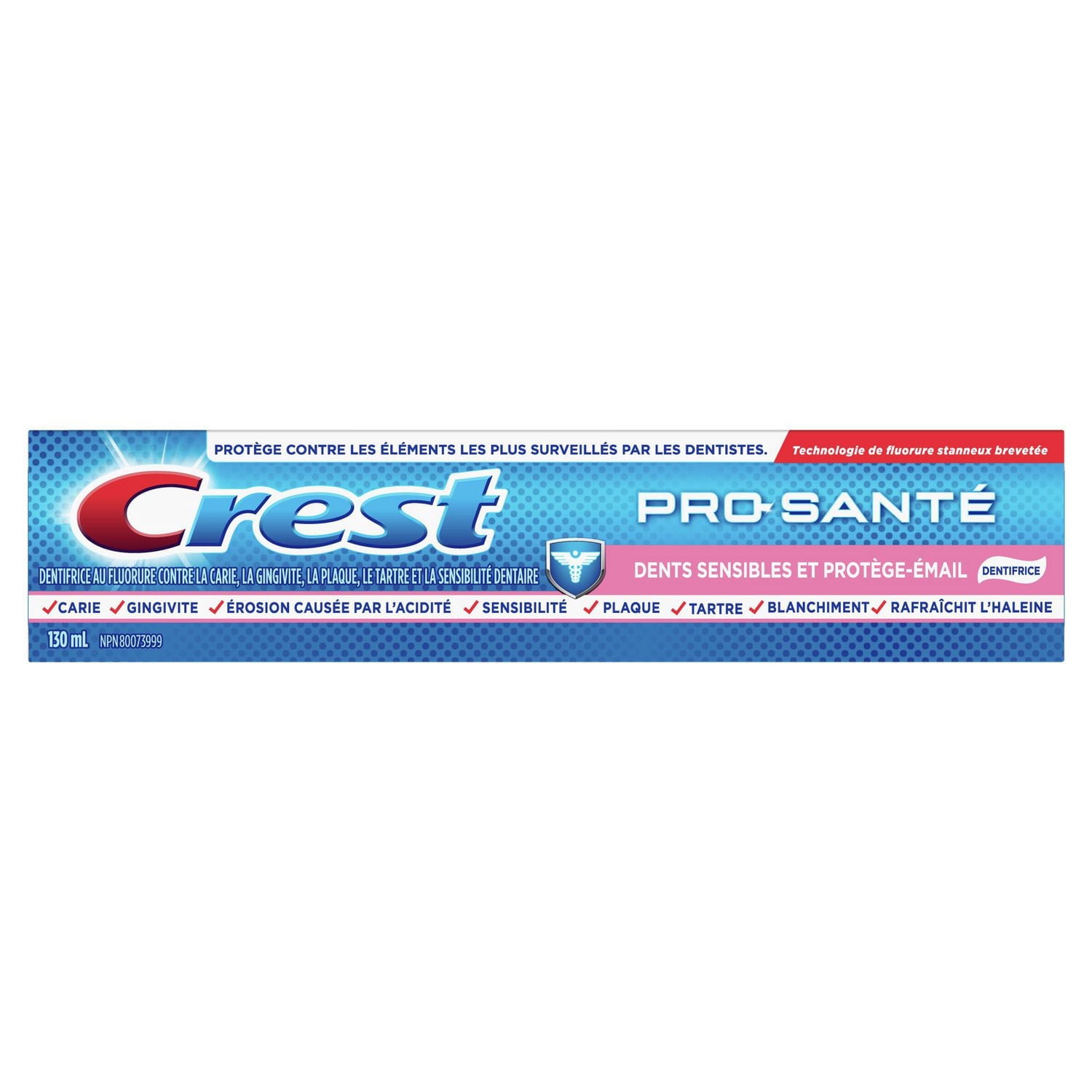 Crest Pro-Health Sensitive and Enamel Shield Toothpaste, 130 mL ...
