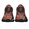 thumbnail image 5 of Back The Red Firefighter Shoes Women's Fashion Sneakers Tennis Running Shoes for Men Women Black Size 5, 5 of 7
