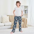 thumbnail image 6 of Cute Bear Pattern Pajama Pants Soft Lightweight Lounge Pants Bottoms Sleep Pants Warm Comfy, 6 of 9