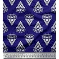 thumbnail image 1 of Feuilles de Tissu de Rayonne Pomme & Tissu Imprimé Floral 1 Yard 42 Inch Wide, 1 of 3